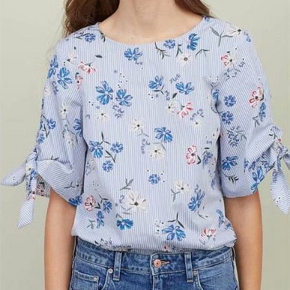H&M striped blouse